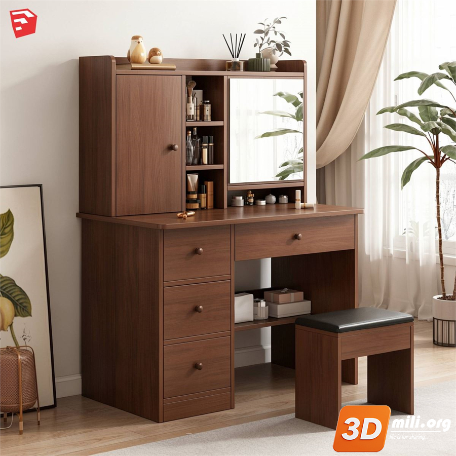 Dressing Table Skp Files 